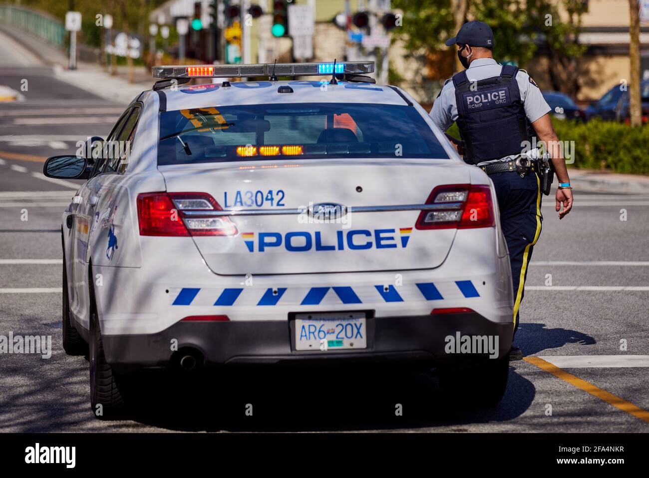 RCMP Royal Canadian Mounted Police Foto Stock
