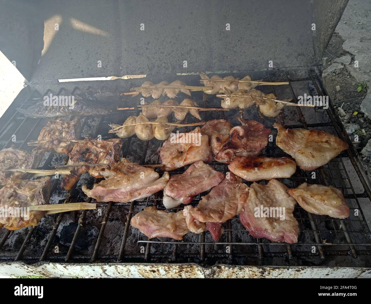 Foto di cibo tailandese che mi piace mangiare molto. Foto Stock