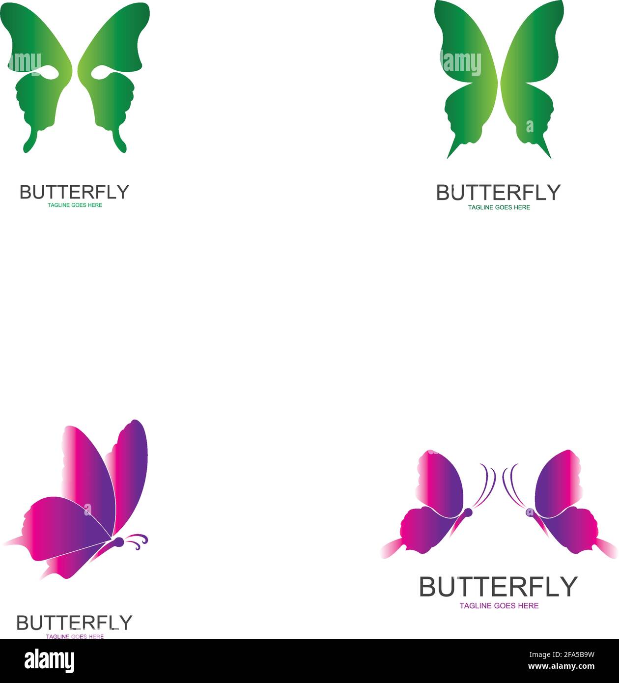 Bellezza Butterfly icona Vettore design Illustrazione Vettoriale