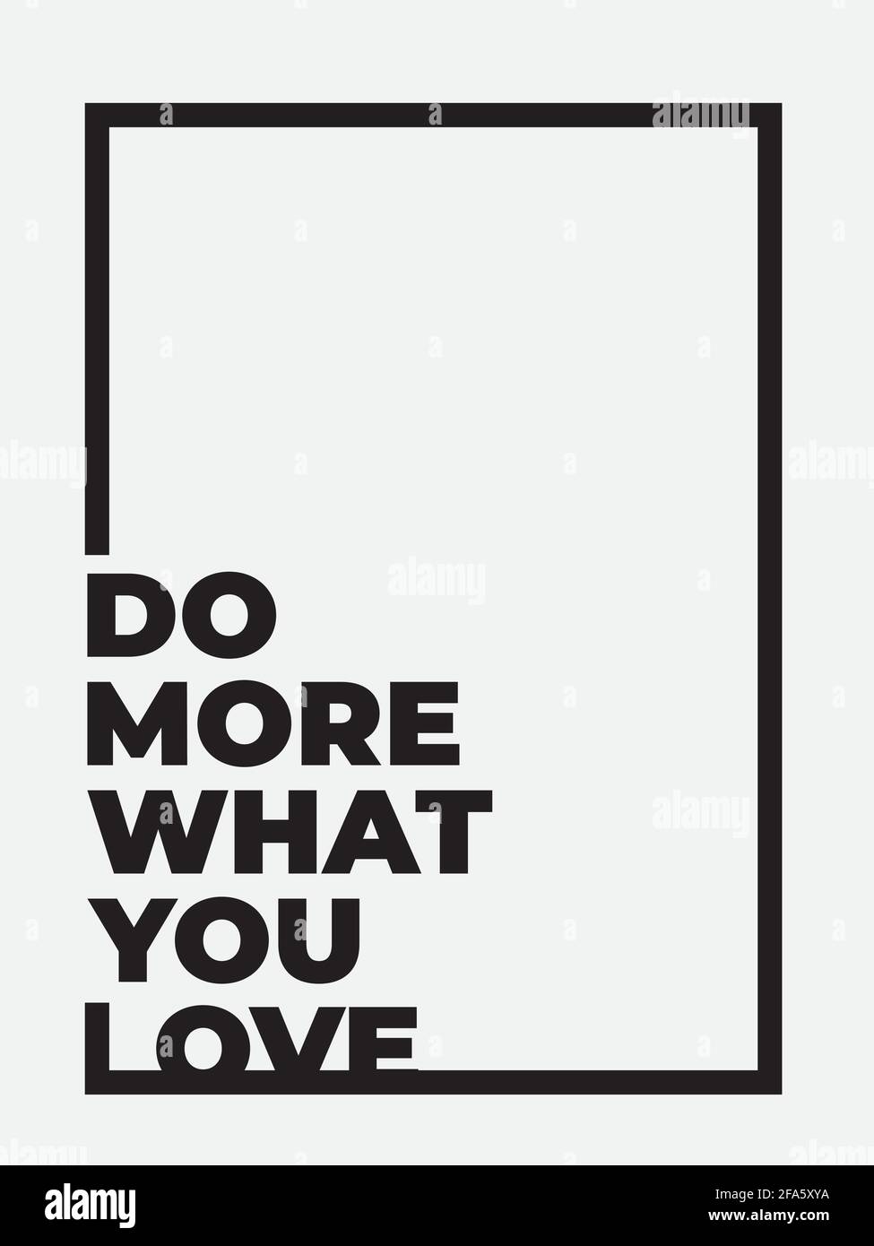 Fai di più di ciò che ti rende felice. Design del poster delle quotazioni ispirato. Illustrazione Vettoriale Fai di più di ciò che ti rende felice. Design del poster delle quotazioni ispirato. Illustrazione Vettoriale