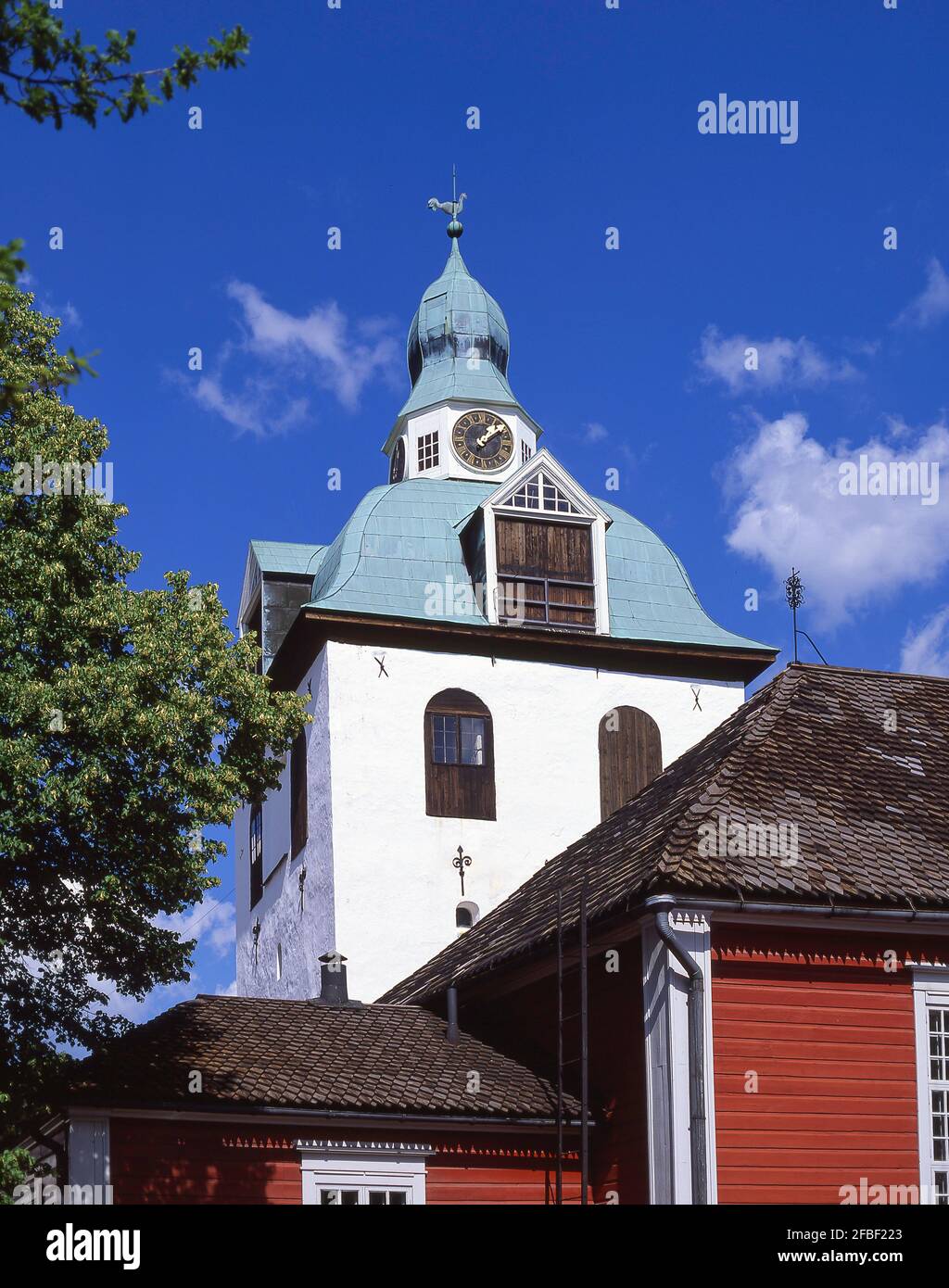 Porvoo cattedrale, Città Vecchia, Porvoo, regione di Uusimaa, la Repubblica di Finlandia Foto Stock