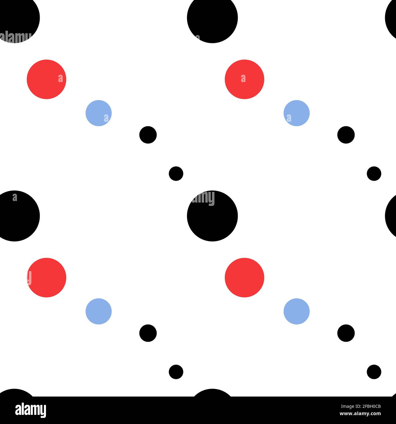 Pattern geometrico diversi cerchi nel ritmo dell'onda Illustrazione Vettoriale