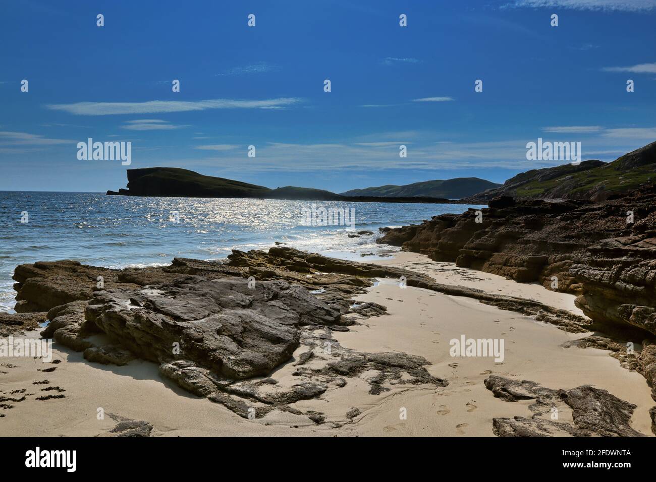 Oldshoremore - Sutherland Foto Stock Oldshoremore - Sutherland Foto Stock