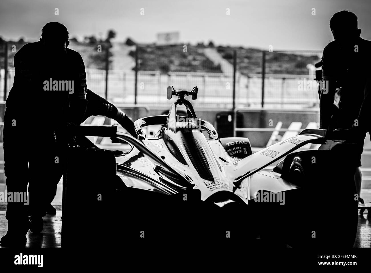 13 da Costa Antonio Felix (por), DS Techeetah, DS e-tense FE20, azione durante l'ePrix di Valencia 2021, 3° appuntamento del Campionato del mondo di Formula e 2020-21, sul circuito Ricardo Tormo dal 23 al 25 aprile, a Valencia, Spagna - Foto Francois Flamand / DPPI / LiveMedia Foto Stock