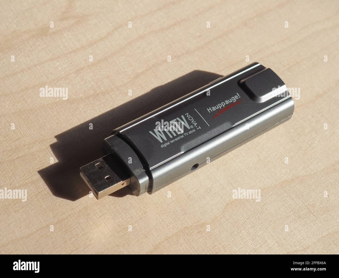 BERLINO, GERMANIA - CIRCA MARZO 2021: Hauptauge sintonizzatore televisivo digitale WinTV Foto Stock