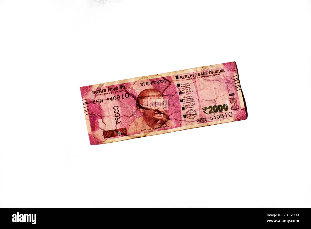 Depressione economica durante la pandemia del coronavirus. Effetto pandemico sul mercato finanziario e commerciale indiano. Foto Stock