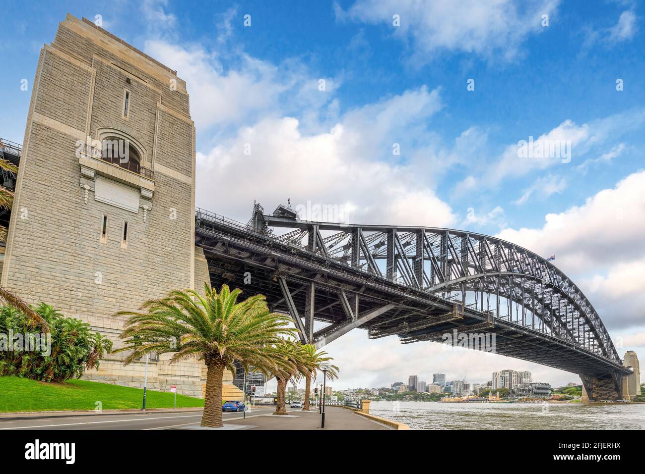 Sydney, nuovo Galles del Sud, Australia, 22 aprile 2021; Il Sydney Harbour Bridge, Australia. Foto Stock