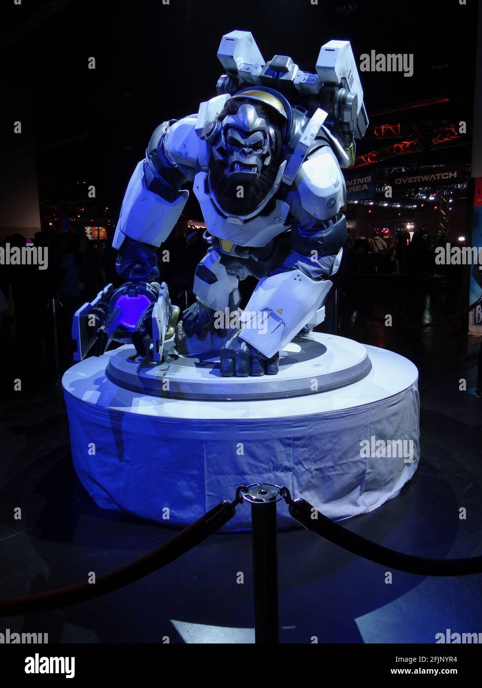 BlizzCon 2015 - Statua - Overwatch Winston Foto Stock
