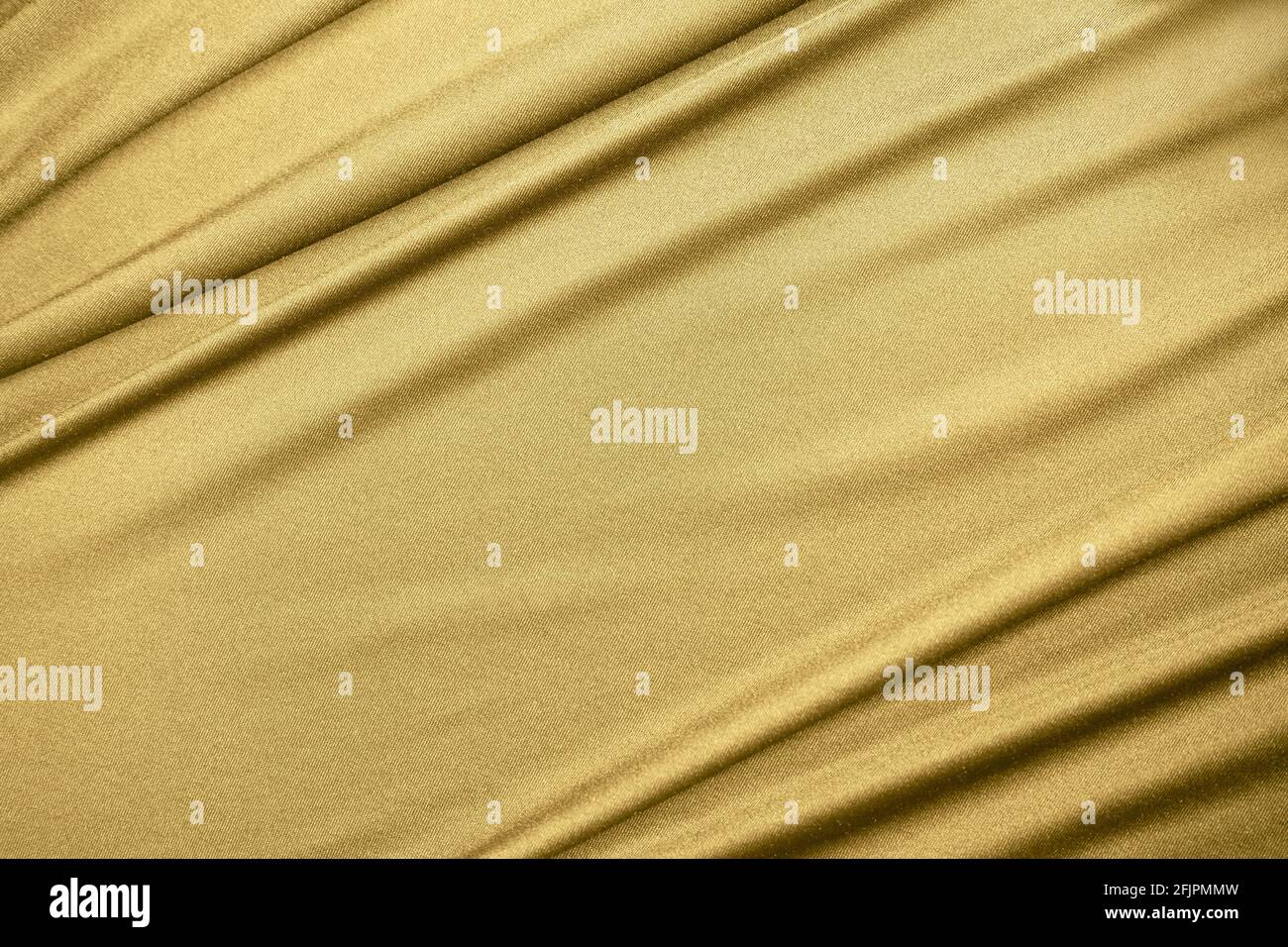 Lussuoso tessuto dorato sfondo Foto Stock