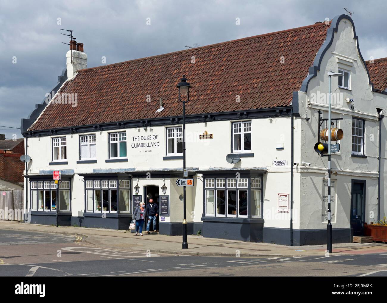 The Duke of Cumberland pub a Cottingham, East Yorkshire, Inghilterra Regno Unito Foto Stock