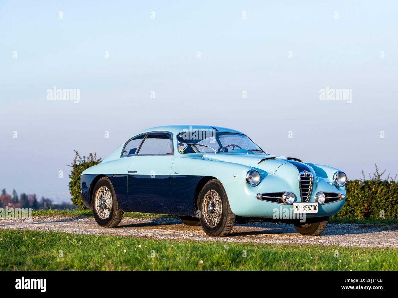 1955 Alfa Romeo 1900 SZ coupé Zagato Foto Stock