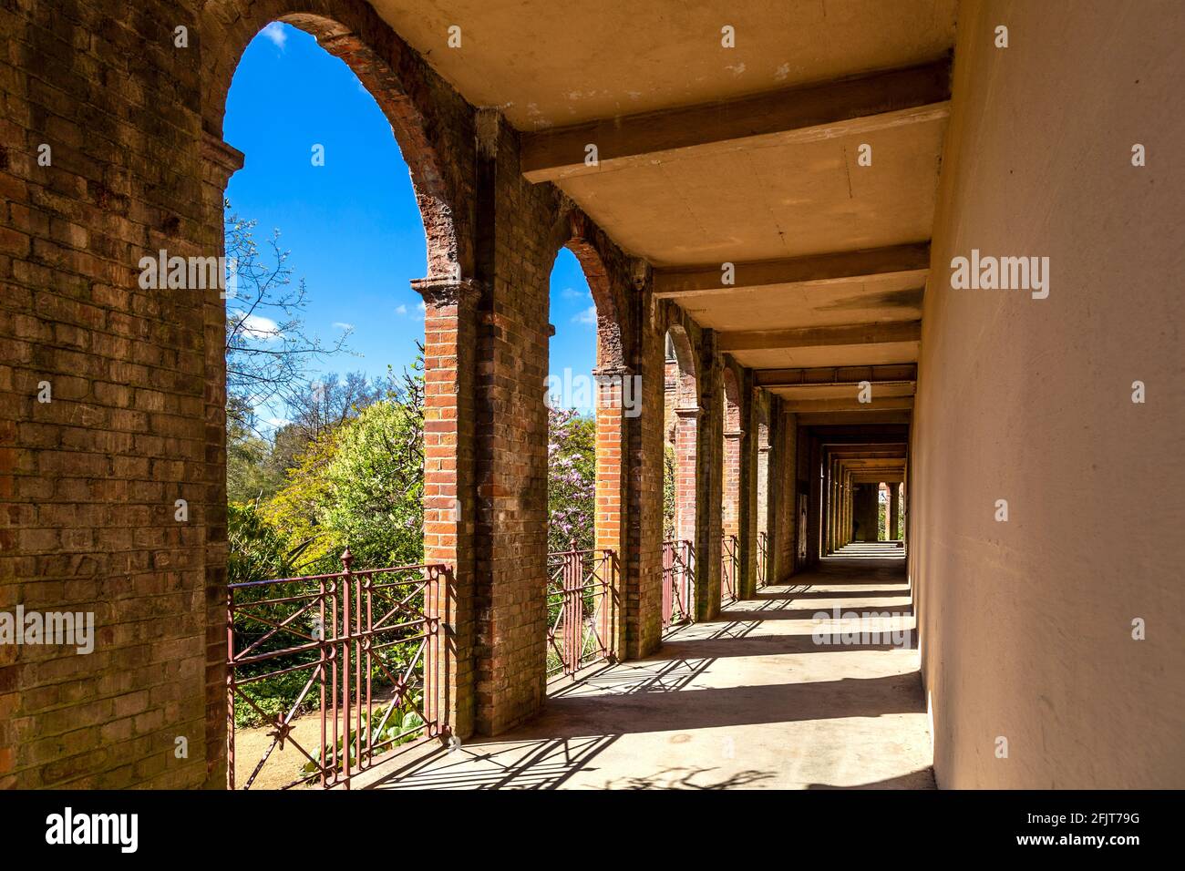 Hampstead Heath Pergola and Hill Gardens, North London, Regno Unito Foto Stock