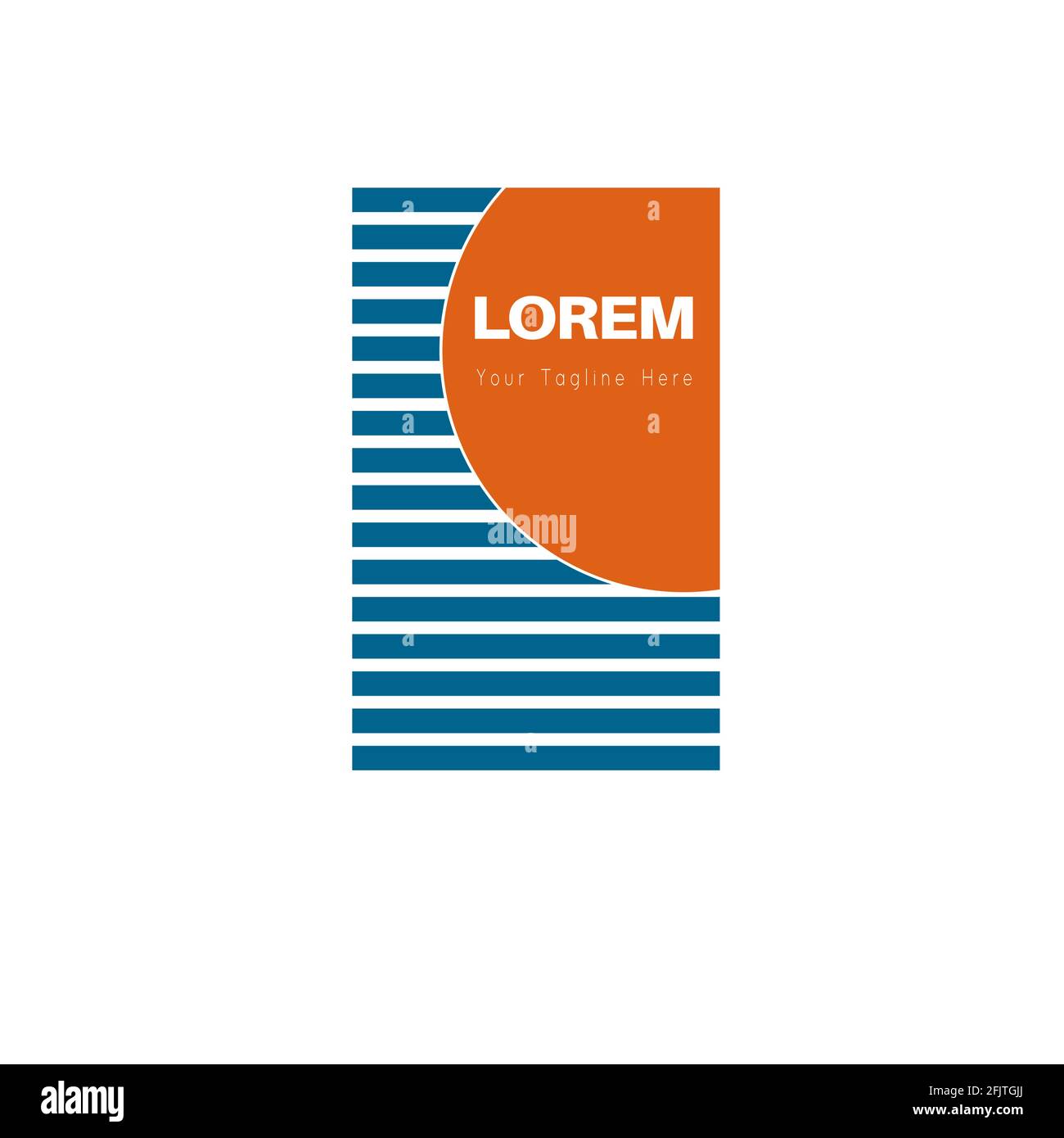 Logo e simboli della costruzione di immobili e immobili. Illustrazione Vettoriale