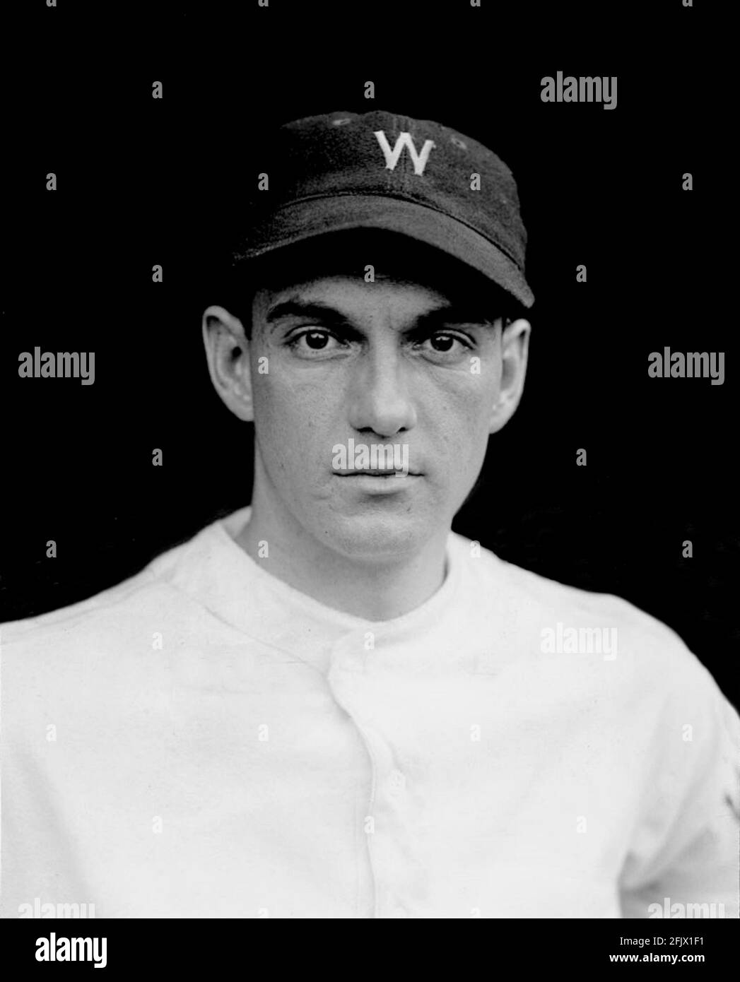 Herold Dominic 'Muddy' Ruel, Washington Senators, 1924. Foto Stock