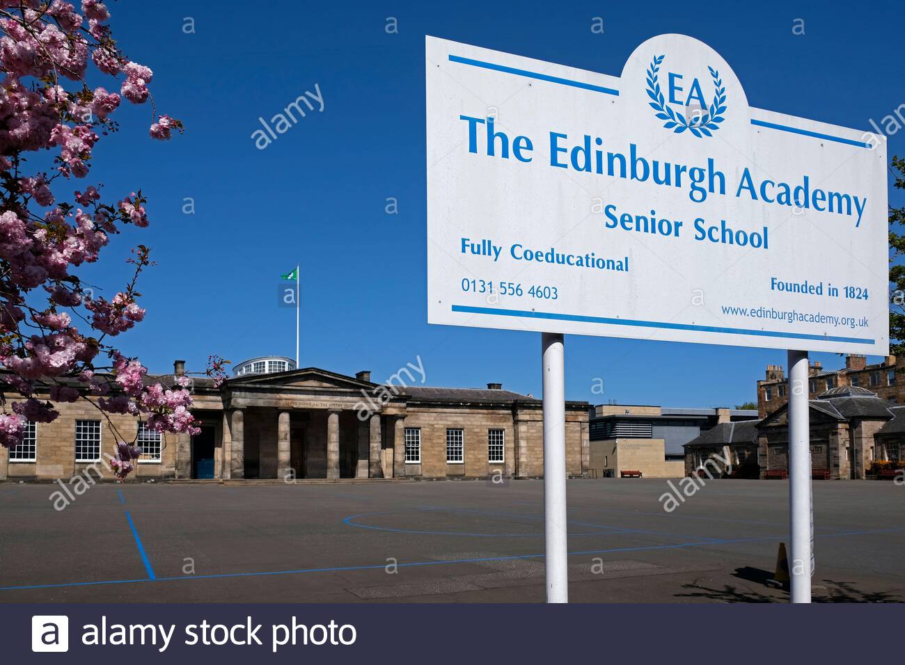 The Edinburgh Academy Senior School, Edimburgo, Scozia Foto Stock