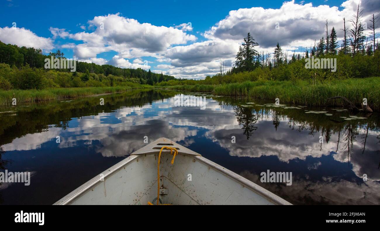 Hudson Bay, Saskatchewan Foto Stock