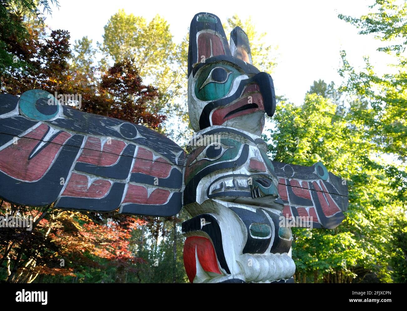 Centro culturale e congressuale Quw'utsun, Duncan, British Columbia, Canada Foto Stock