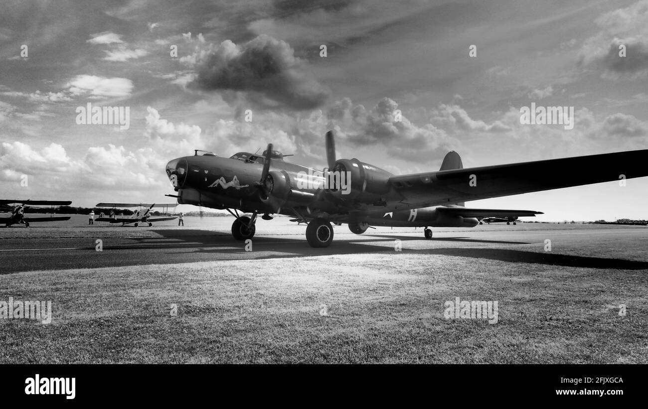 Flying Legends Airshow, Duxford Foto Stock