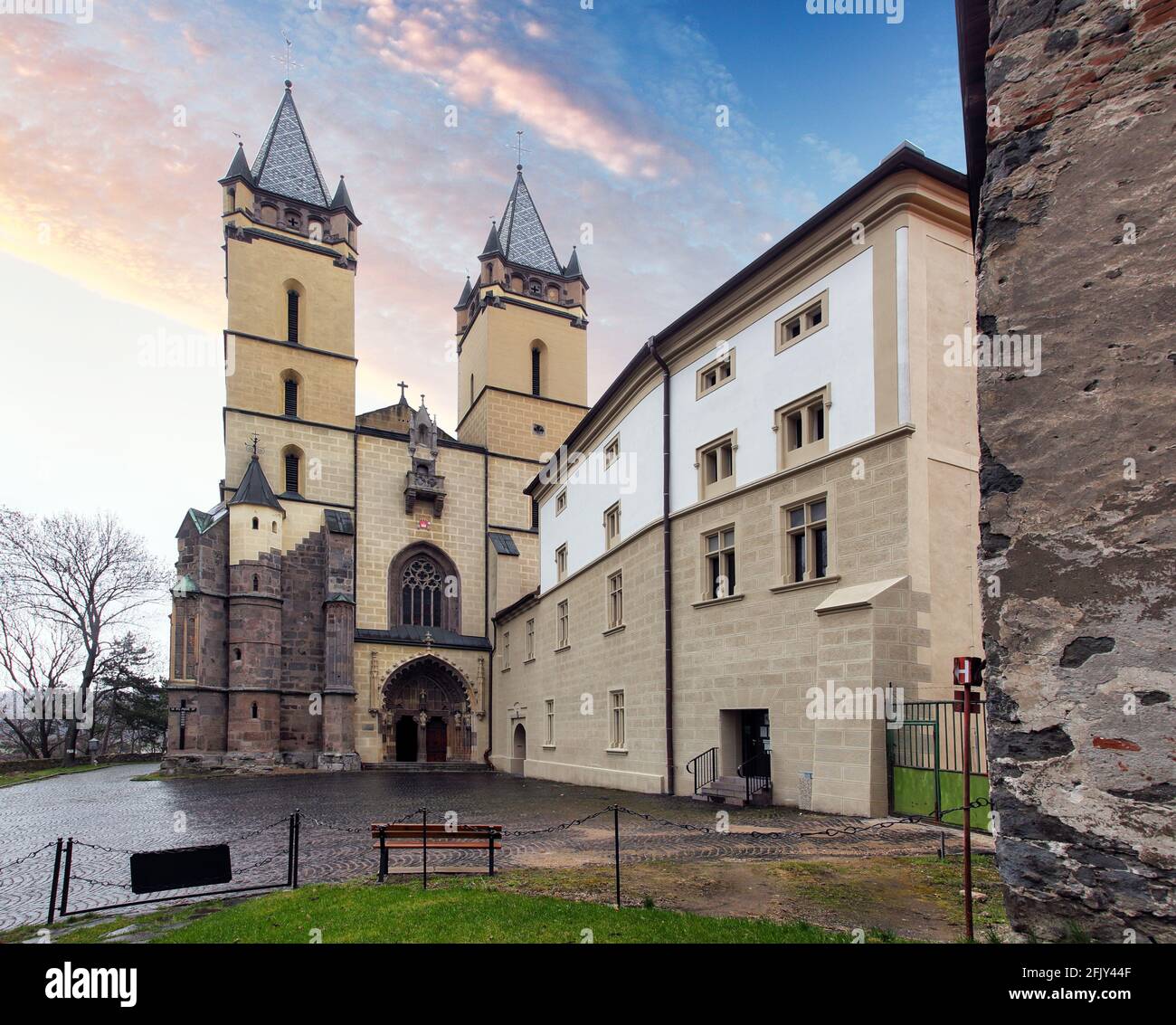 Monastero di Hronsky Benadik, Slovacchia Foto Stock