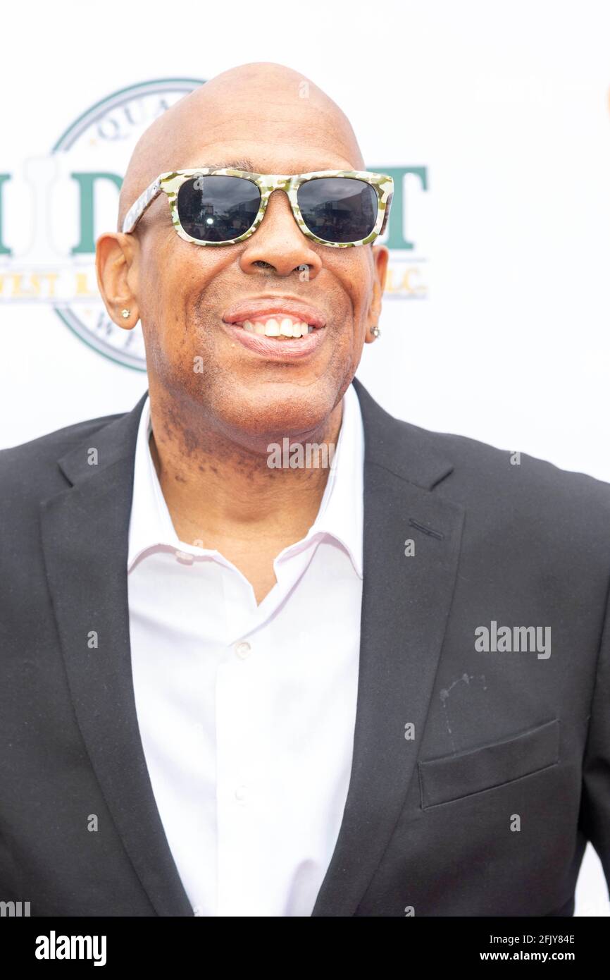 Buddy Sampson partecipa a Suzanne DeLaurentiis Productions presenta un pranzo pre-Oscar Gala e Gifting Suite a beneficio di Operation Hollywood presso Univers Foto Stock