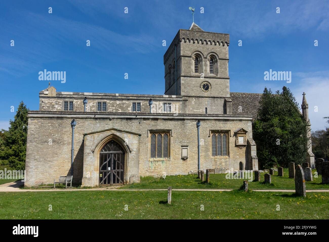 Inghilterra, Oxfordshire, chiesa di Kirtlington Foto Stock