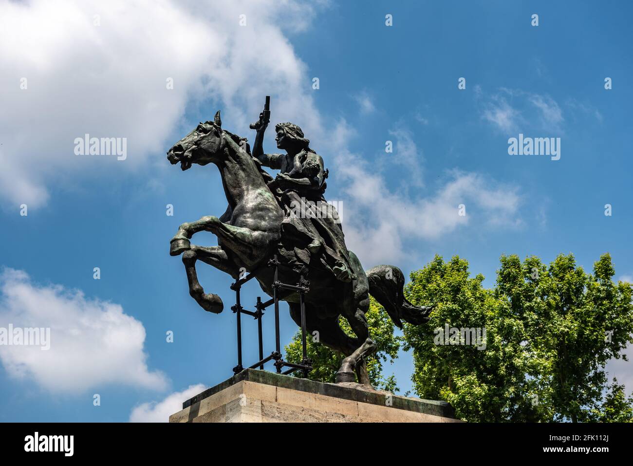 Statua di anita garibaldi immagini e fotografie stock ad alta