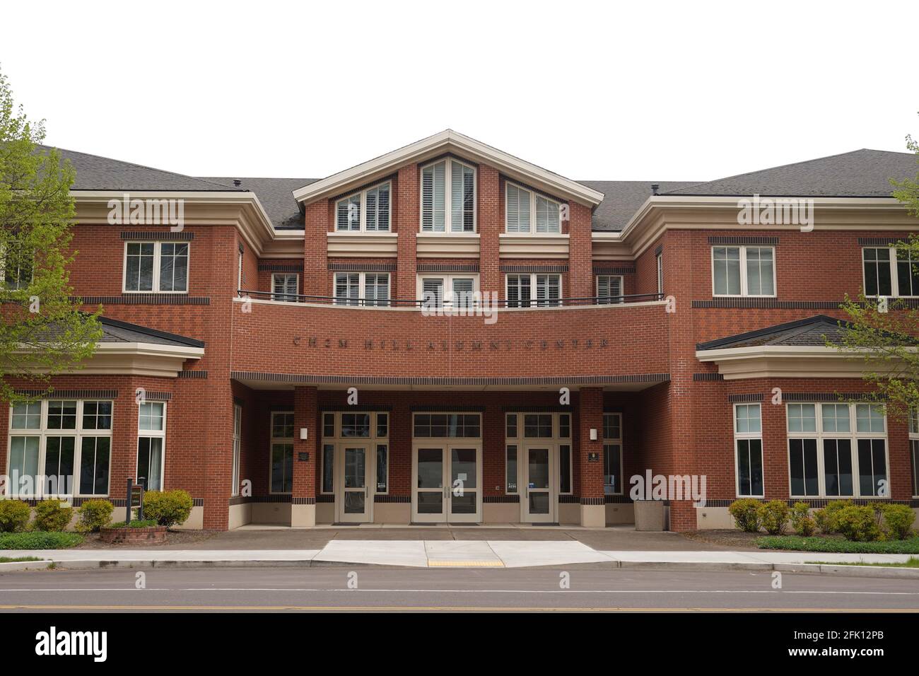 Una visione generale del CH2M HILL Alumni Center nel campus dell'Oregon state University, venerdì 23 aprile 2021, a Corvalis, OREA. Foto Stock