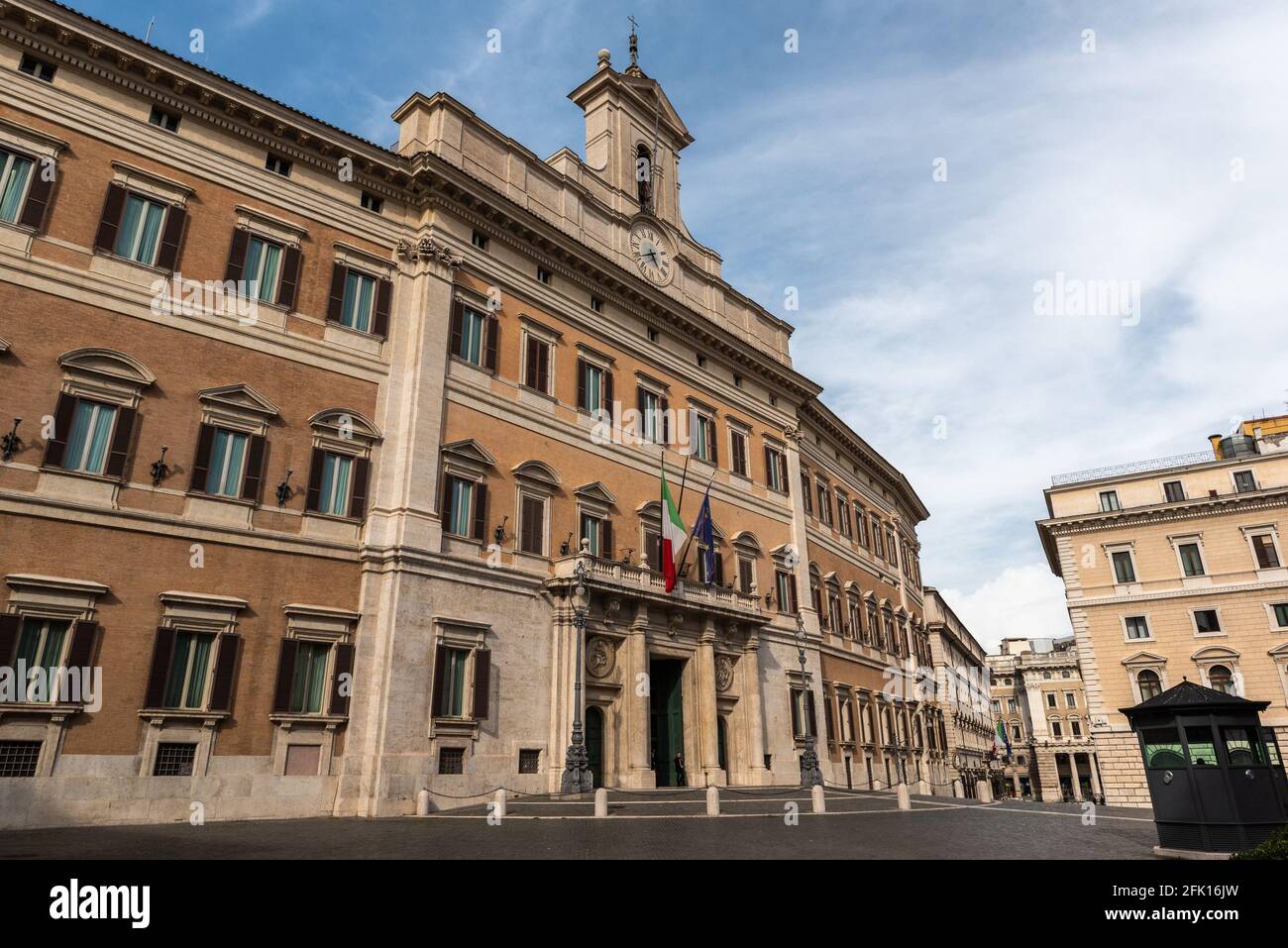 Palazzo del Quirinale residenze ufficiali del Presidente della Repubblica Italiana; Roma; Lazio; Italia; Europa Foto Stock