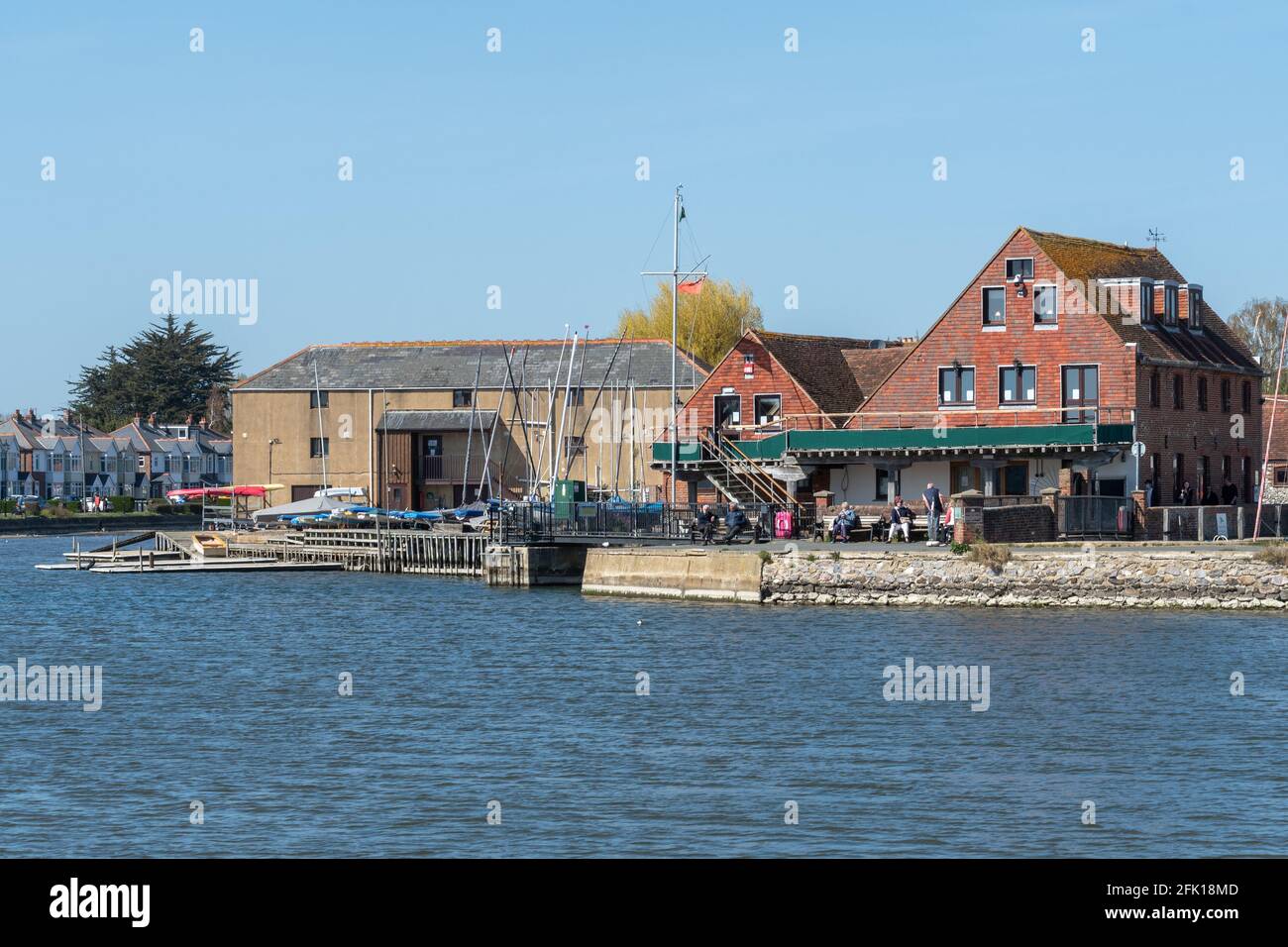 Emsworth città e porto in Hampshire, Inghilterra, Regno Unito Foto Stock