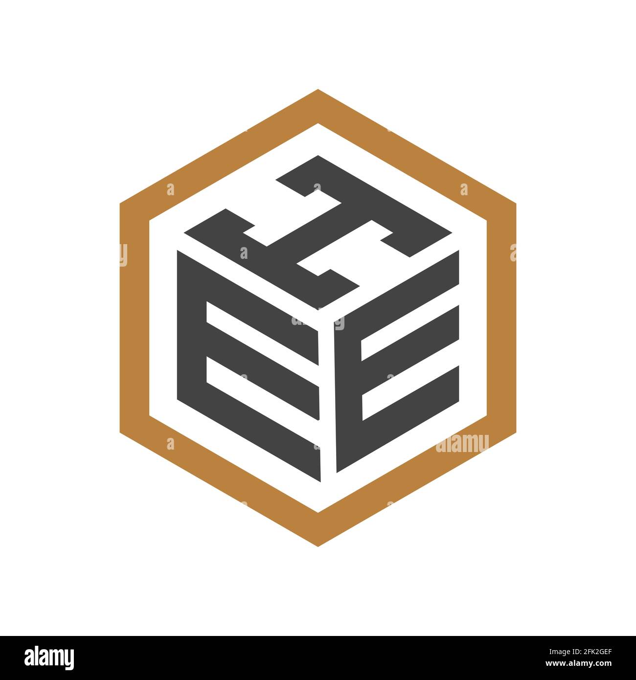 HE, EH, e E H Abstract disegno iniziale di un monogramma lettera alfabeto logo Illustrazione Vettoriale