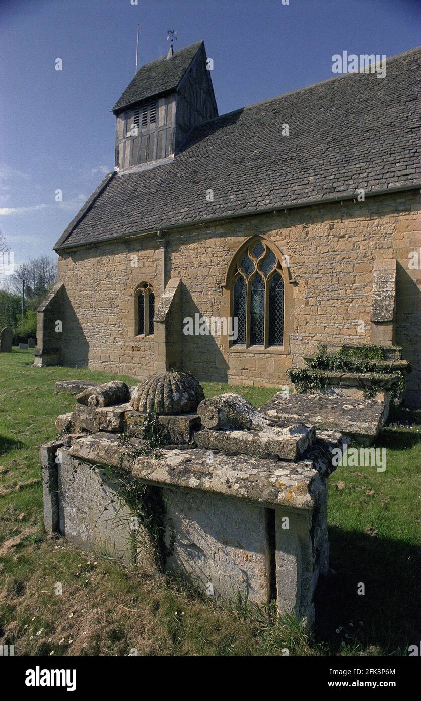 Chiesa di San Giacomo il Grande Marston Gloucestershire Foto Stock