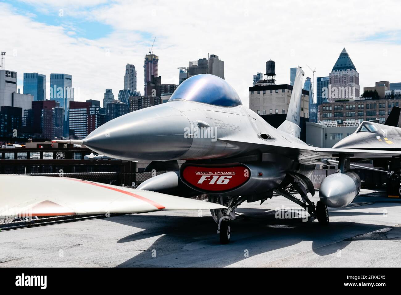 New York City USA 21 giugno 2018 F 16 General Dynamics