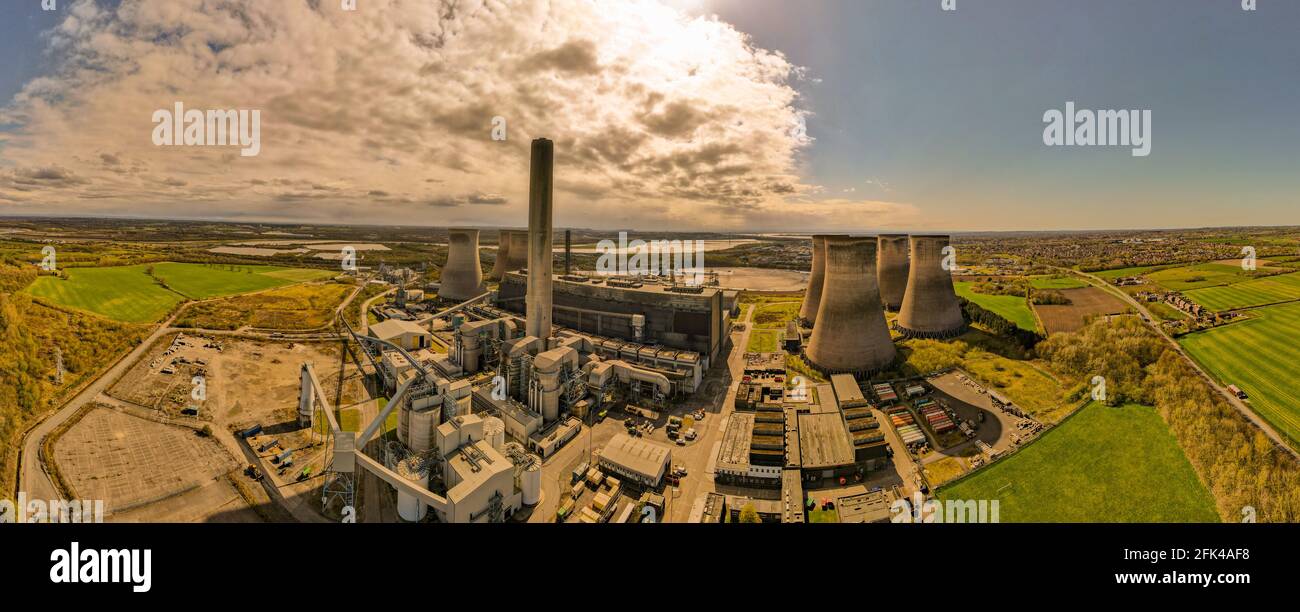 Fiddlers traghetto centrale elettrica Foto Stock