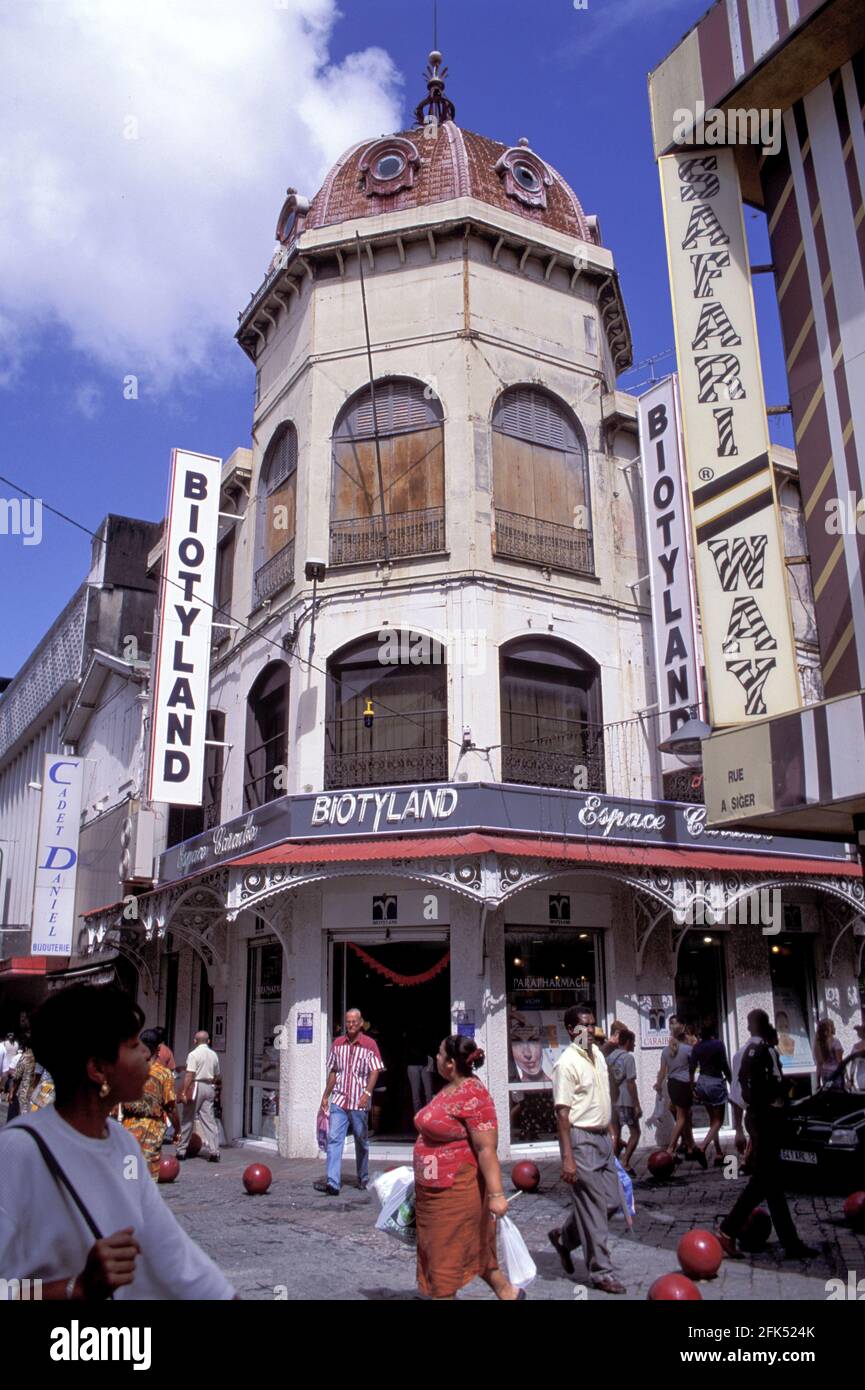 Città di Fort-de France, Martinica, Caraibi Foto Stock