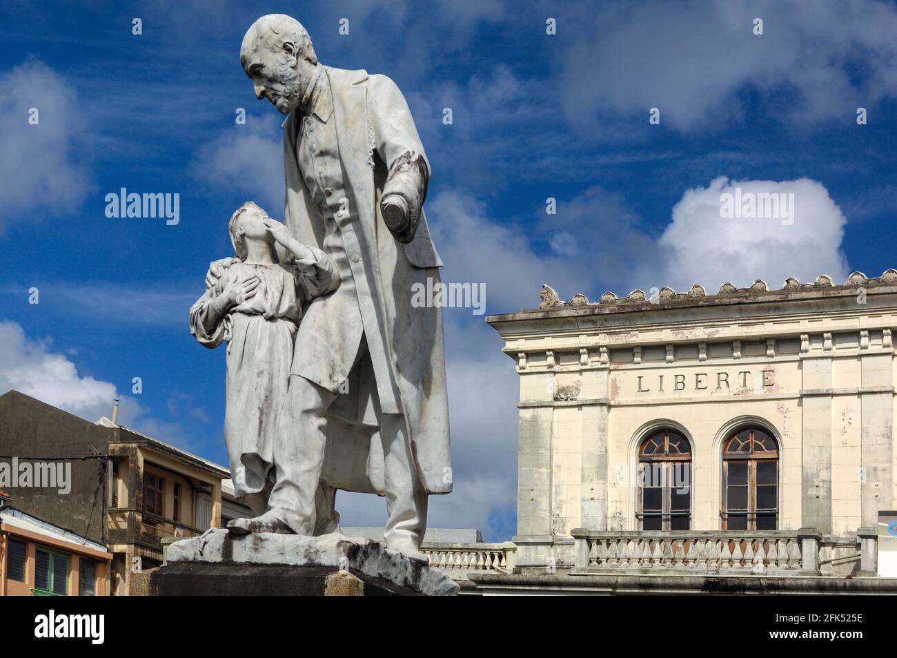 America del Nord, Indie Occidentali, piccole Antille, Caraibi, Francia, Martinica, Fort-de-France, Palais de Justice Foto Stock