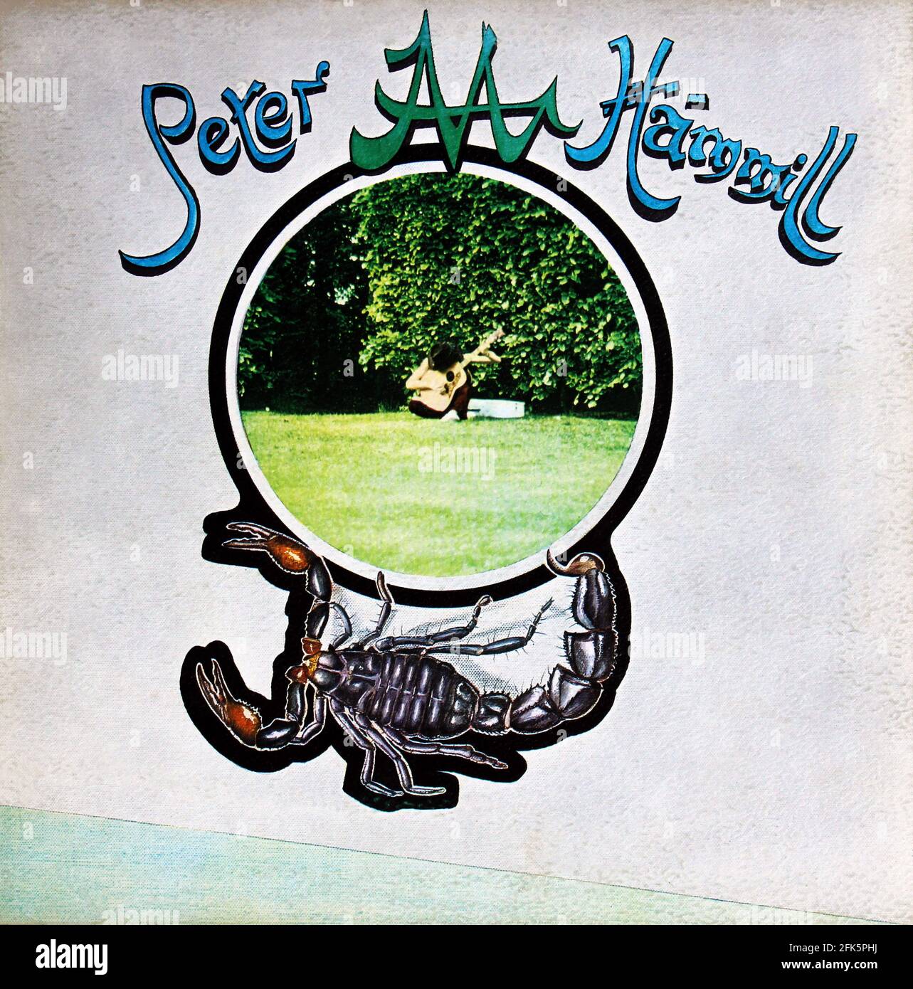 Peter Hamill: 1973. Copertina anteriore LP: Chameleon all'ombra della Notte Foto Stock