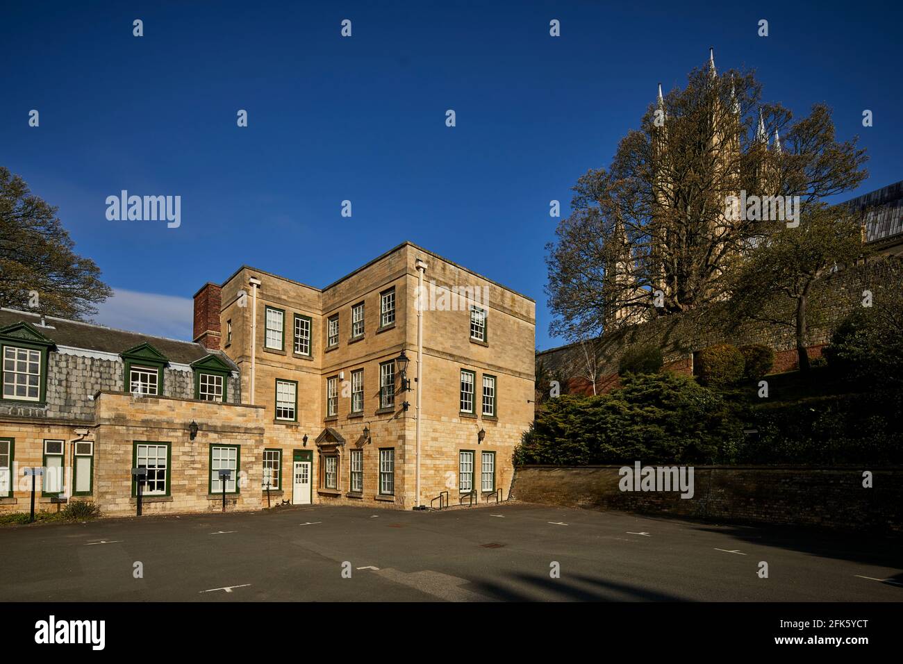 Lincoln, Lincolnshire, East Midlands, Chiesa della Cattedrale della Beata Vergine Maria di Lincoln, diocesi di Lincoln Foto Stock