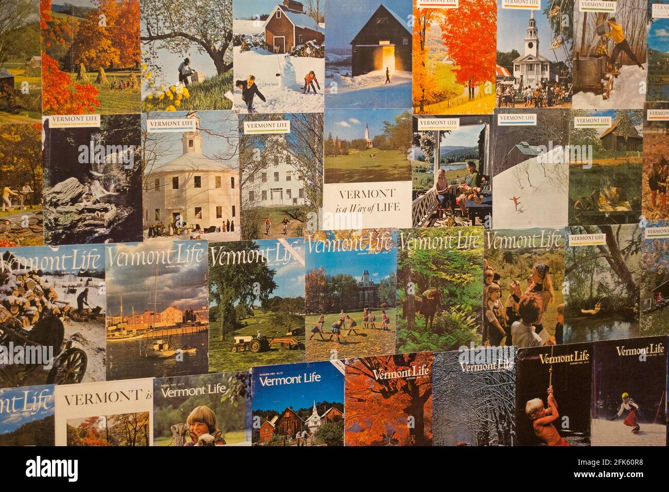 Vermont Historical Society museo a Montpelier VT Foto Stock