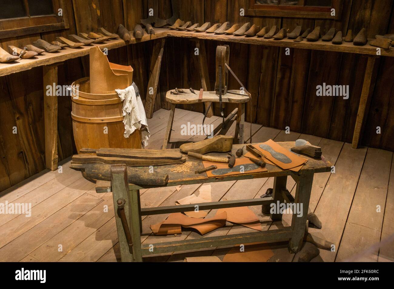 Vermont Historical Society museo a Montpelier VT Foto Stock