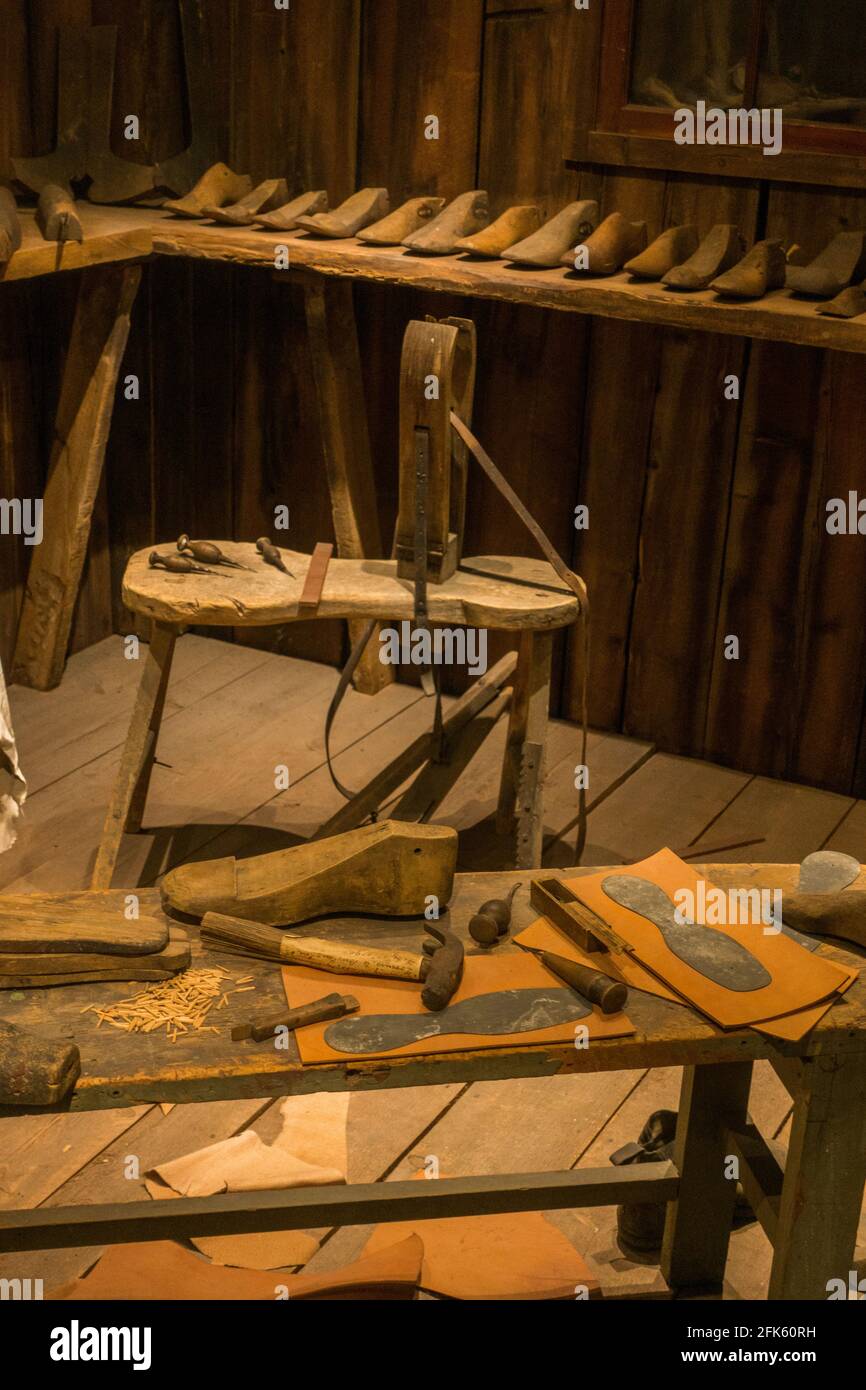 Vermont Historical Society museo a Montpelier VT Foto Stock