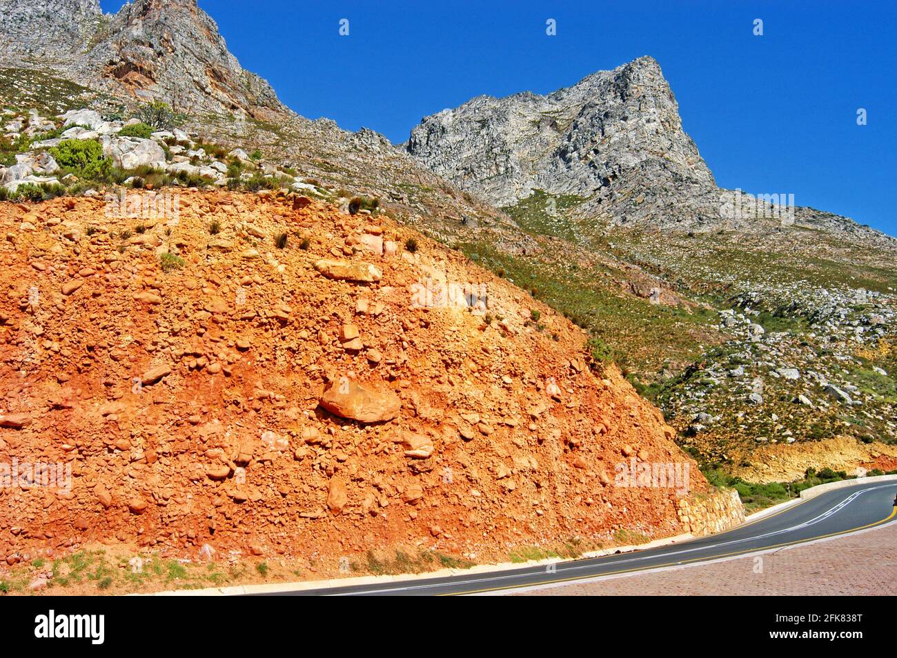 Road, Gordon's Bay, Sudafrica Foto Stock