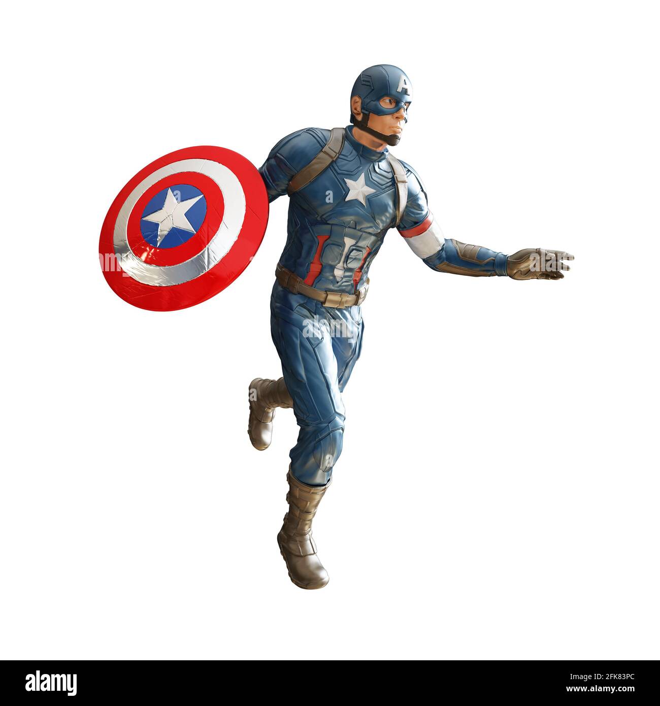 Captain america cartoon immagini e fotografie stock ad alta risoluzione -  Alamy