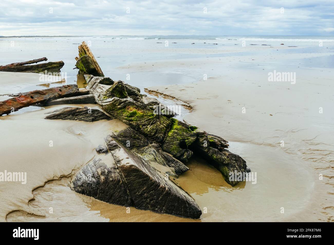 Amazon Shipwreck a Inverloch Australia Foto Stock