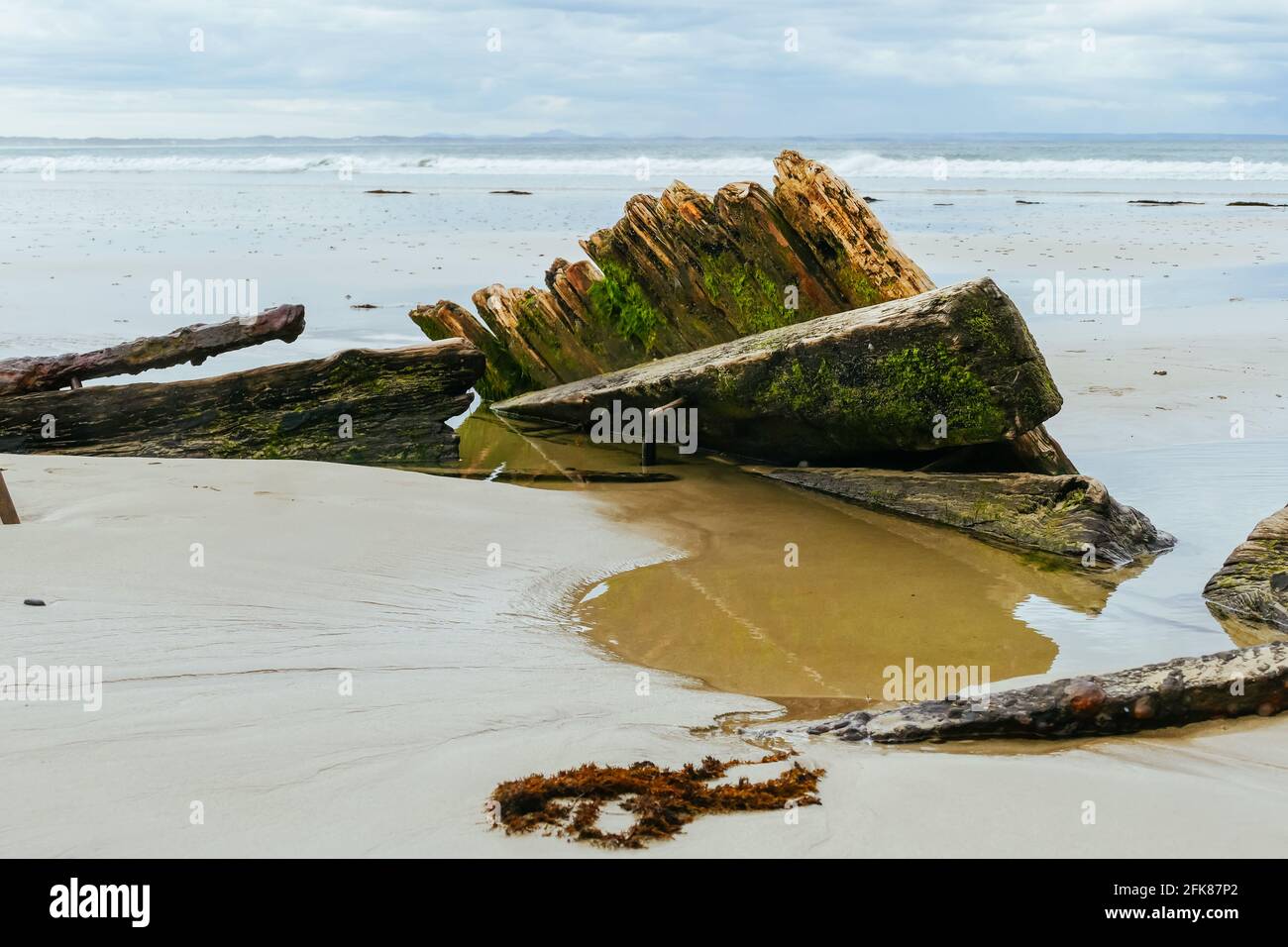 Amazon Shipwreck a Inverloch Australia Foto Stock