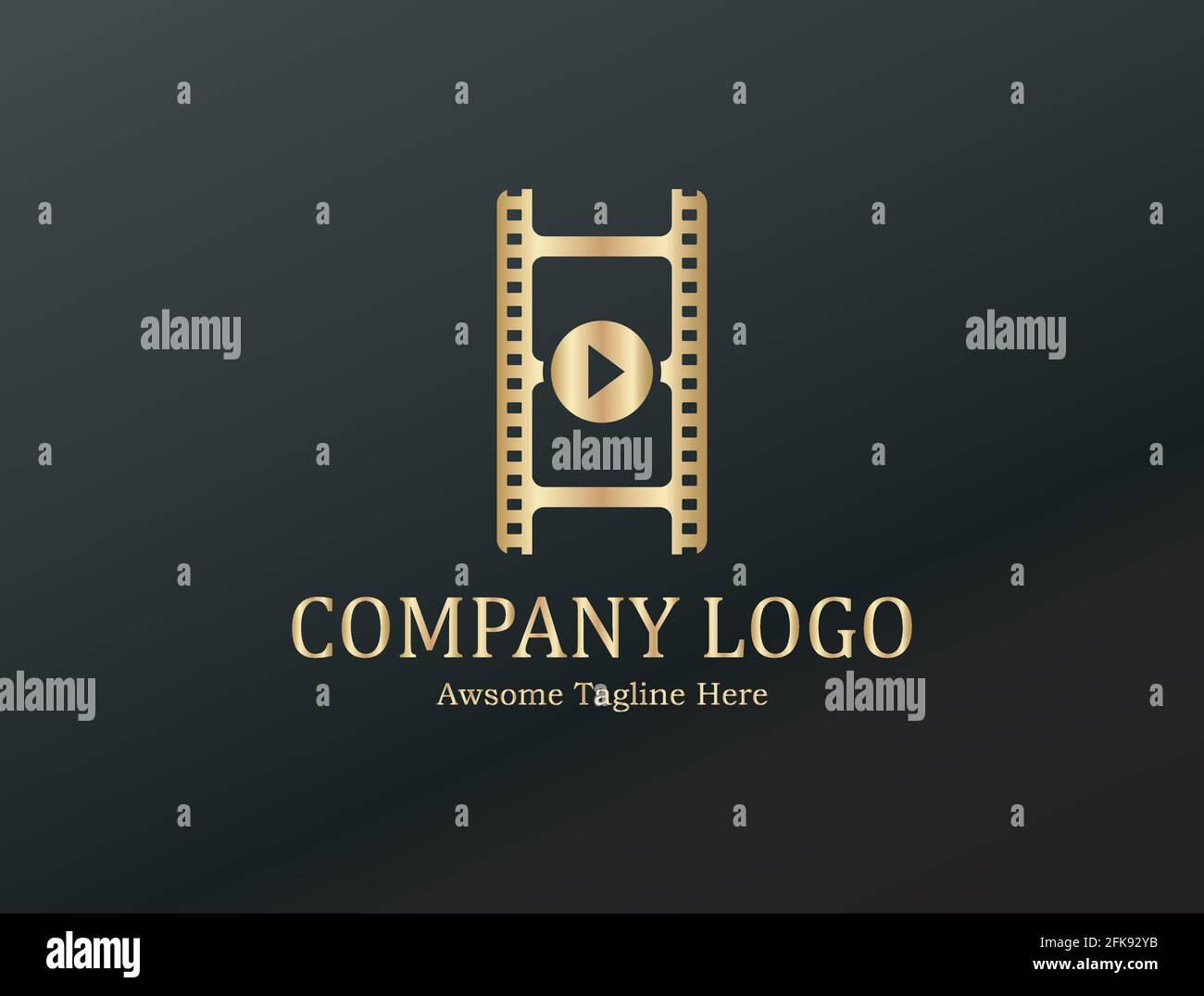 Modello vettoriale dell'icona del logo della fotografia fotografica. Logo vettoriale dell'icona della fotocamera. Logo template studio fotografico, fotografo, foto. Azienda, marchio, b Illustrazione Vettoriale