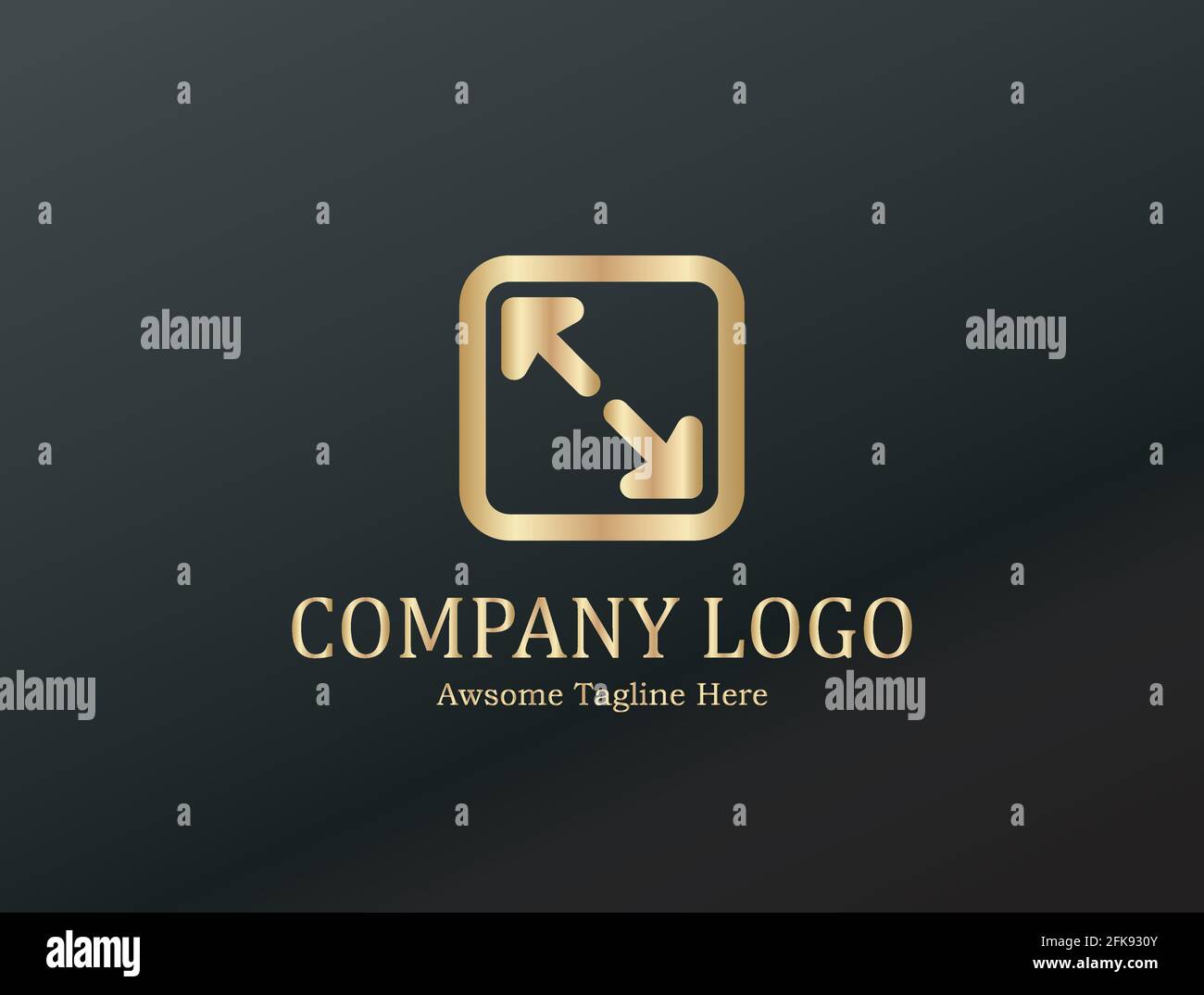 Modello vettoriale dell'icona del logo della fotografia fotografica. Logo vettoriale dell'icona della fotocamera. Logo template studio fotografico, fotografo, foto. Azienda, marchio, b Illustrazione Vettoriale