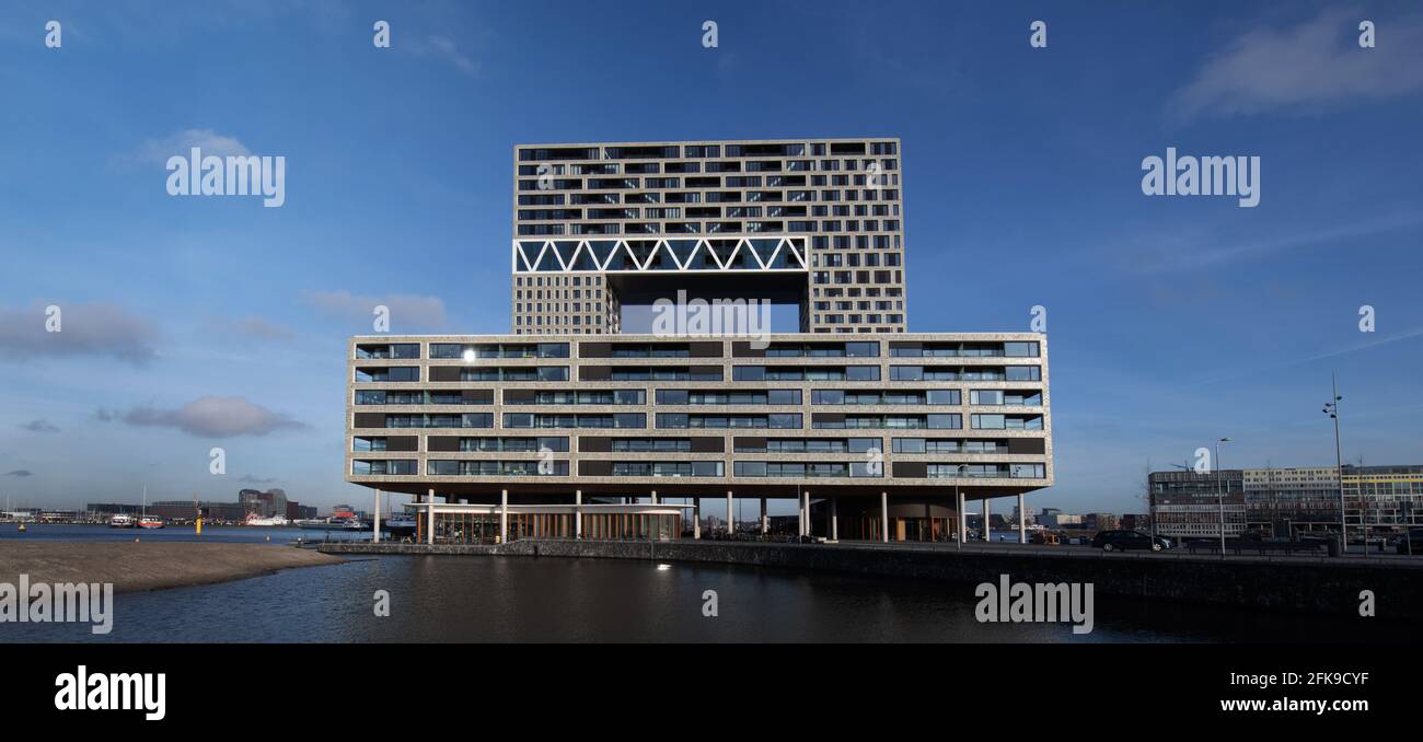 PONTSTEIGER, Amsterdam, architettura lifestyle Foto Stock