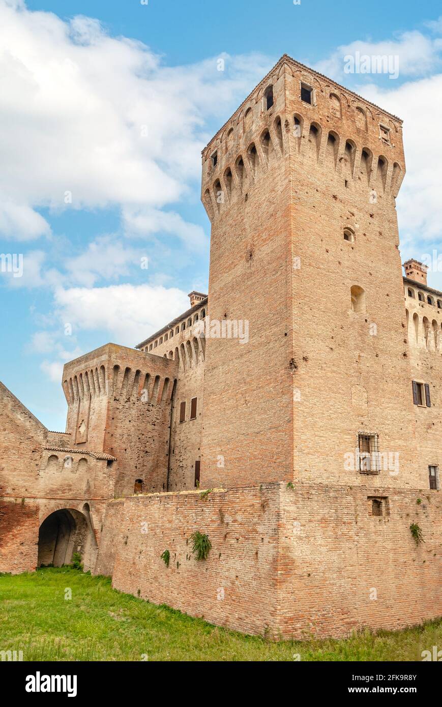 Rocca di Vignola, Modena, Emilia-Romagna, Italia Foto Stock