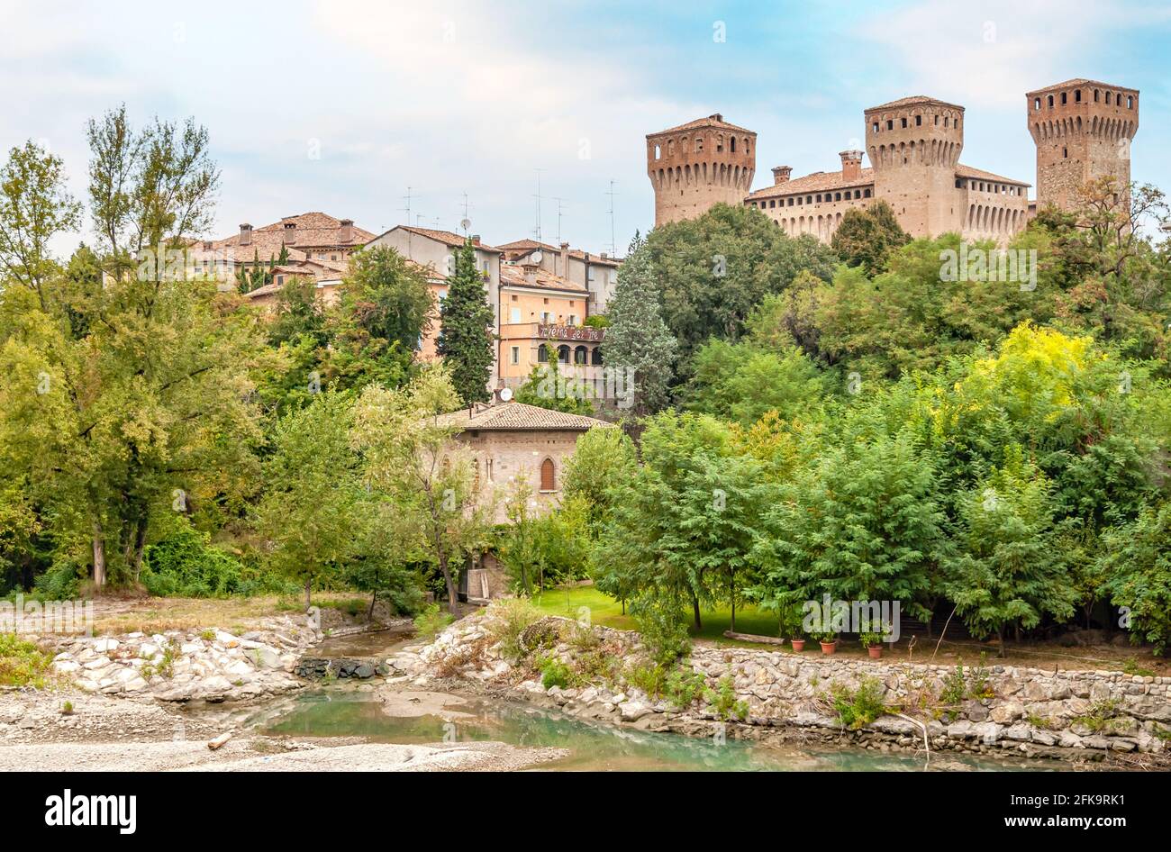 Rocca di Vignola, Modena, Emilia-Romagna, Italia Foto Stock