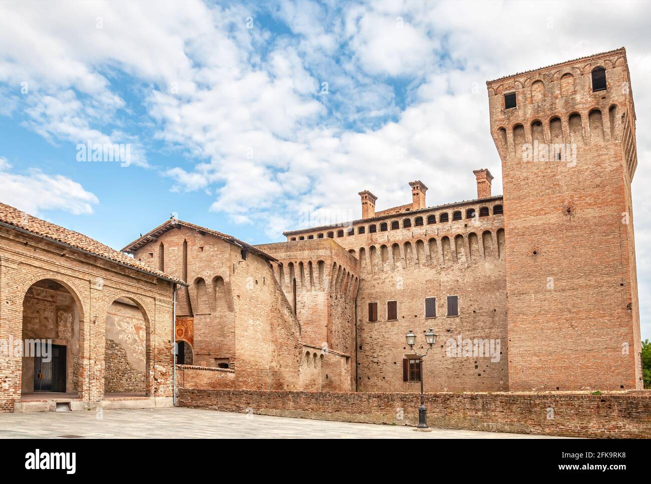 Rocca di Vignola, Modena, Emilia-Romagna, Italia Foto Stock